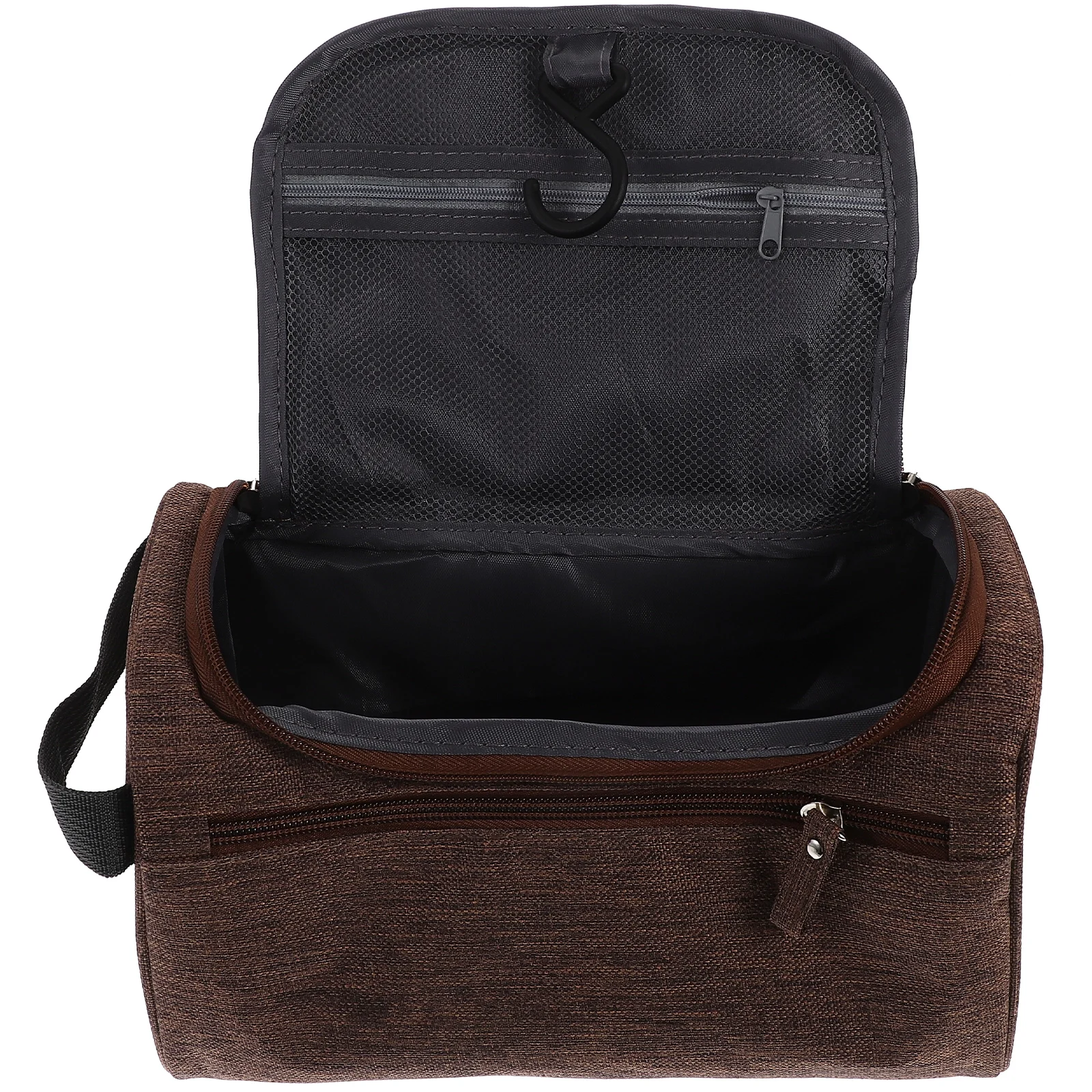 

Large Capacity Women Makeup Bag Portable Storage Toiletry Organizer Travel Case With Zipper Foldable Lightweight Teen