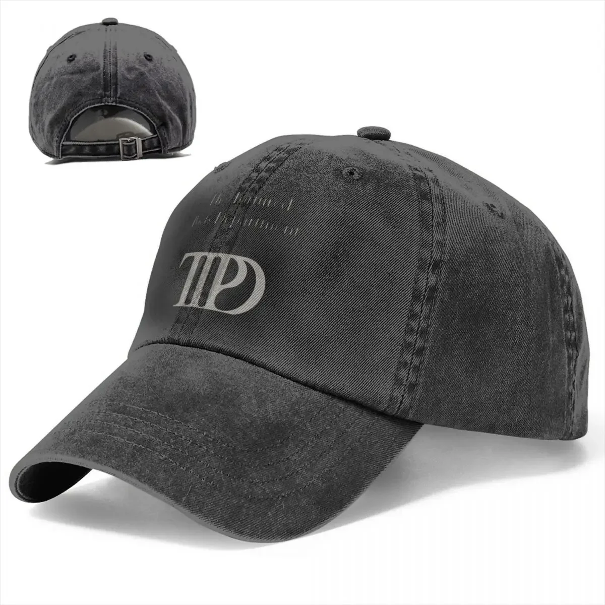 The Tortured Poets Department New Album Baseball Cap Vintage Distressed Washed Snapback Hat for Men Summer Adjustable Caps Hat