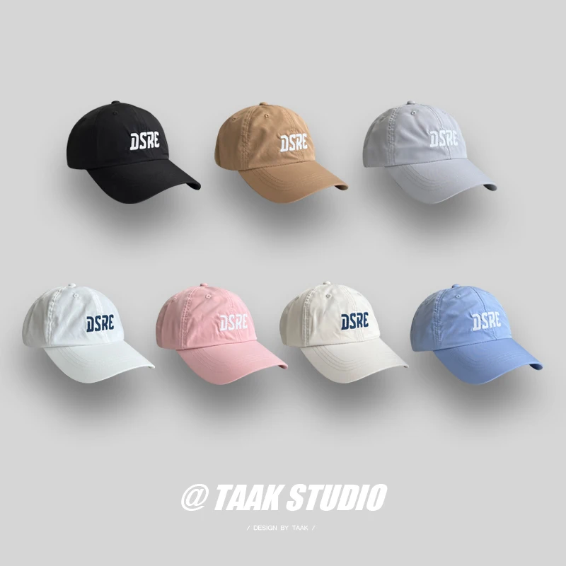 Waterproof Quick-Drying Cap Outdoor Travel Peaked Cap Female Summer Tide All-Matching Sun-Proof Sun Protection Baseball Cap