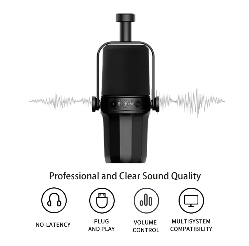 

Новинка в наличии, профессиональный студийный микрофонный динамик с микрофоном, Bluetooth-динамик с микрофоном для BKX-40