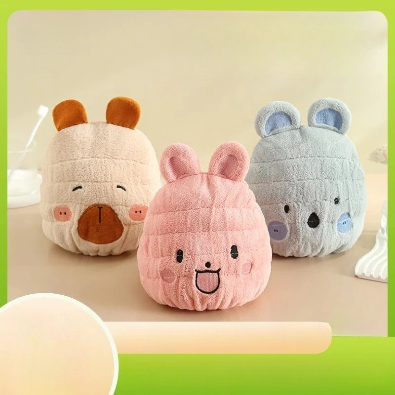 

Miniso Children's Dry Hair Hat Cute Soft Super Absorbing Quick Dry Home Thickened No-strip Bath
