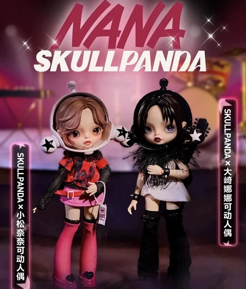 Genuine Limited Nana Skullpanda Oosaki Nana Komatsu Nana Bjd Dolls Movable Joints Model Toy Cartoon Action Figure Birthday Gift