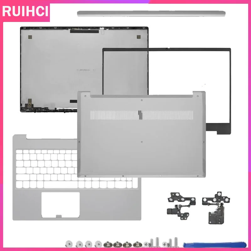 

For IdeaPad S340-15 S340-15IWL S340-15API Laptop Accessories LCD Back Cover/Front Bezel/Hinge Cover/Palmrest/Bottom Case