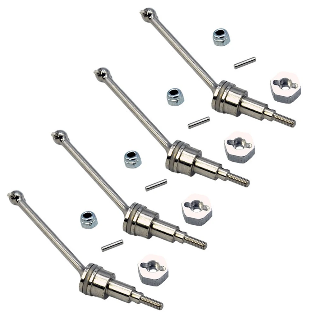 Стальная Стабильная производительность Передняя и задняя оси CVD вал для 1/18 HBX 18859E 18858E 18857E радиоуправляемая Автомобильная деталь аксессуары для радиоуправляемых автомобилей