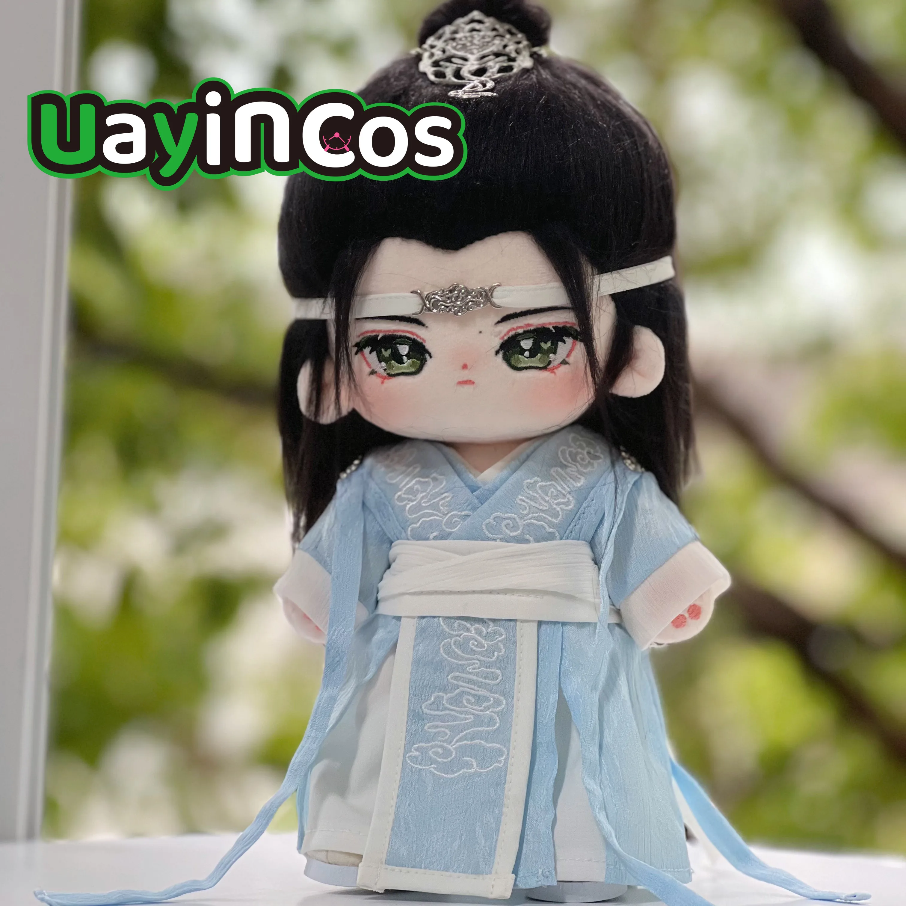 

20cm Doll Clothes Xiao Zhan Wang Yibo Clothing Suit Wei Wuxian Lan Wangji Stuffed Plushies Doll Accessories Anime Toy Kids Gifts