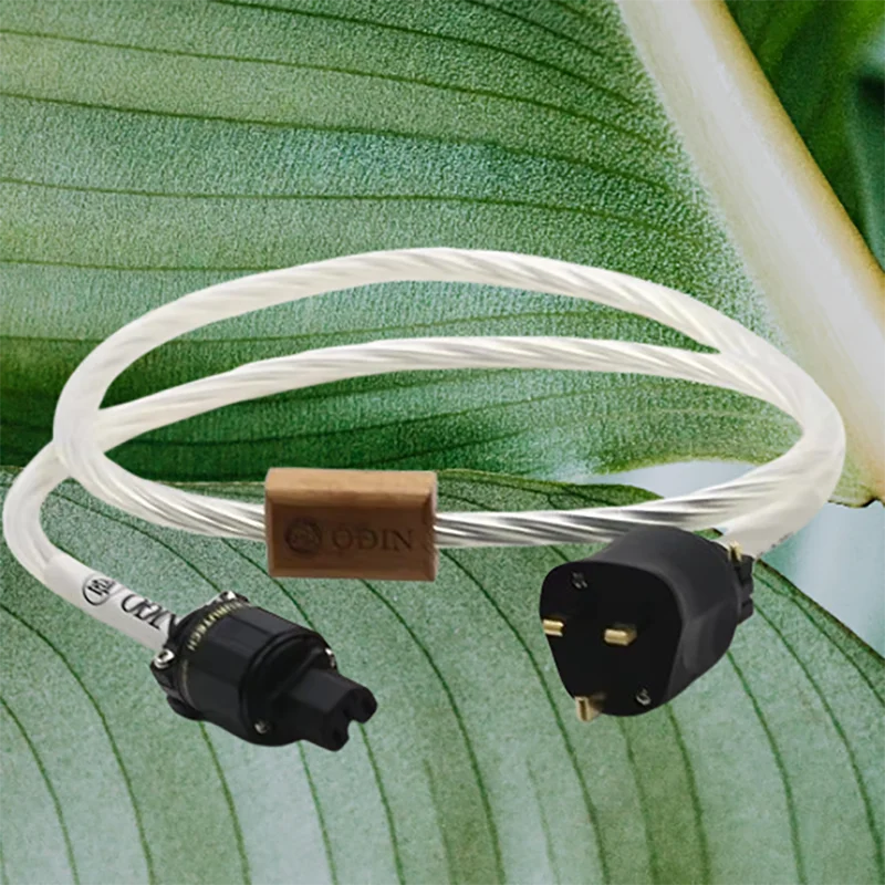 

2 Reference-Grade AC Power Cord w/ 24K Gold-Plated UK-Spec IEC Plug​