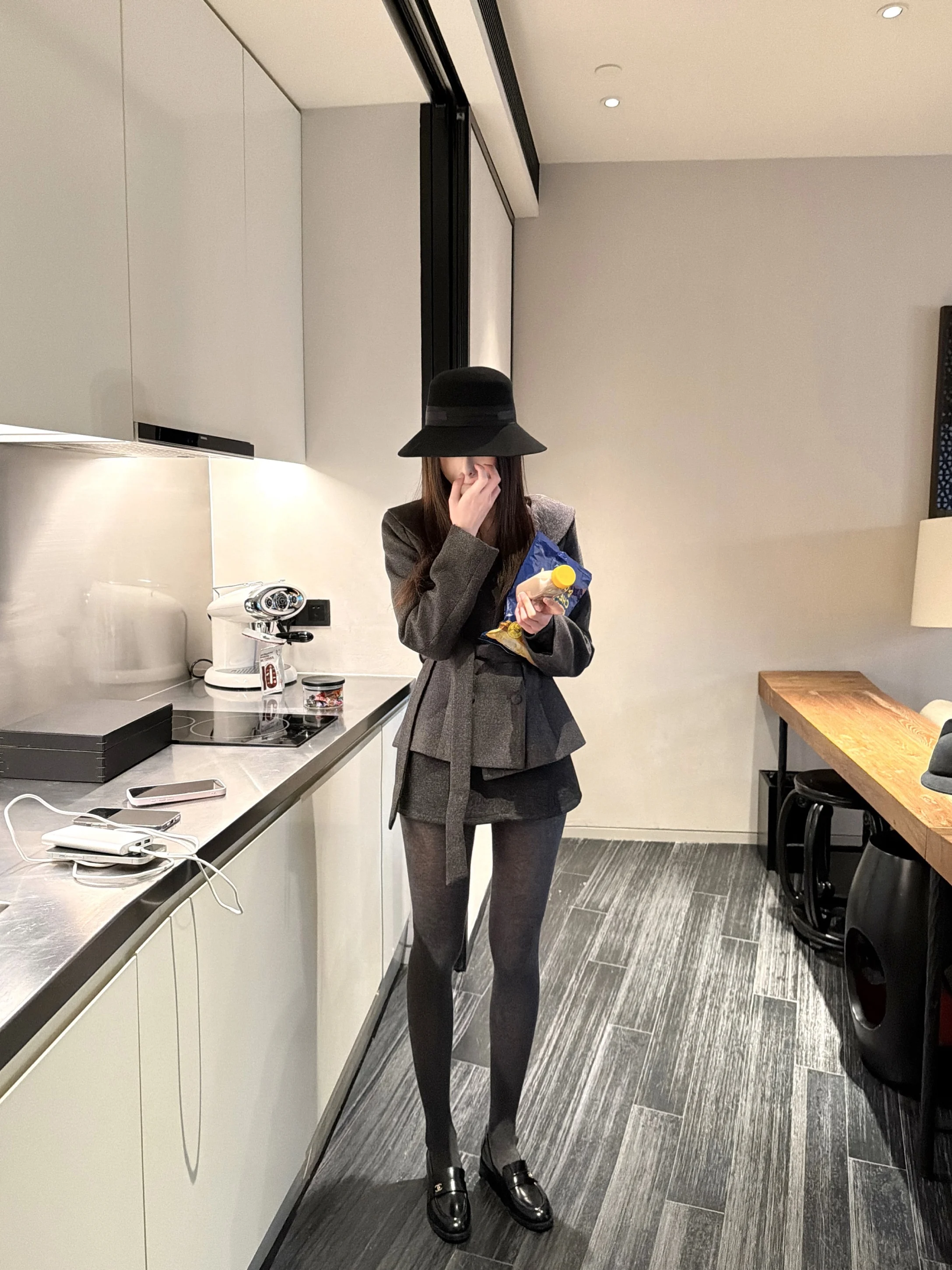 

Шерстяная юбка Nemowu: укороченная, приталенная, с высокой талией, А-силуэт, для женщин, повседневная, из других тканей, другие материалы