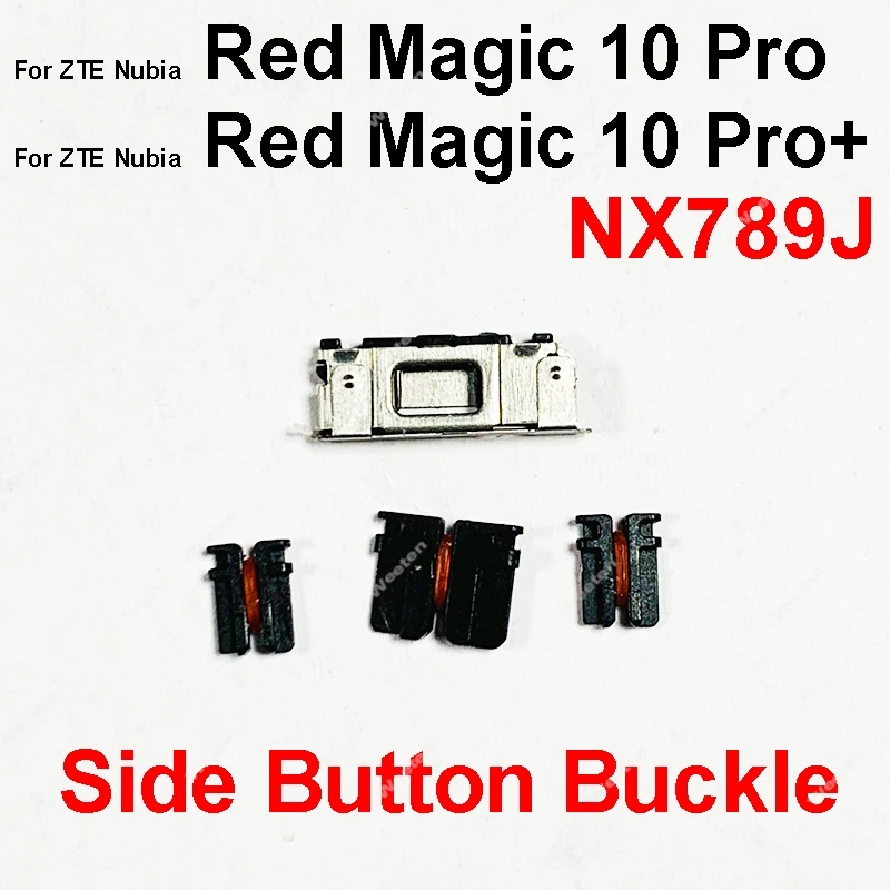 Volume Power Side Button Switch For ZTE Nubia Red Magic 10 Pro 10 Pro Plus NX789J Professional Phone Repair Replacement Parts