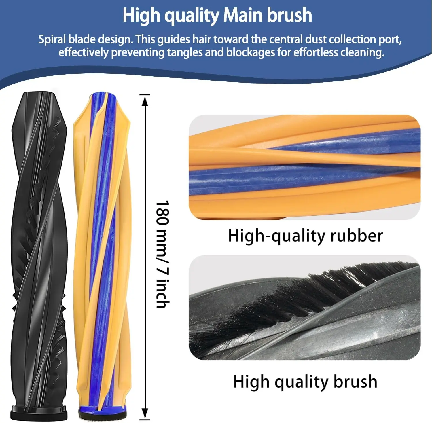 For Dreame X60 Max Ultra Complete/X60 Ultra/X60 Master Main Side Brush Dust Bag HEPA Filter Mop Cloth Accessories