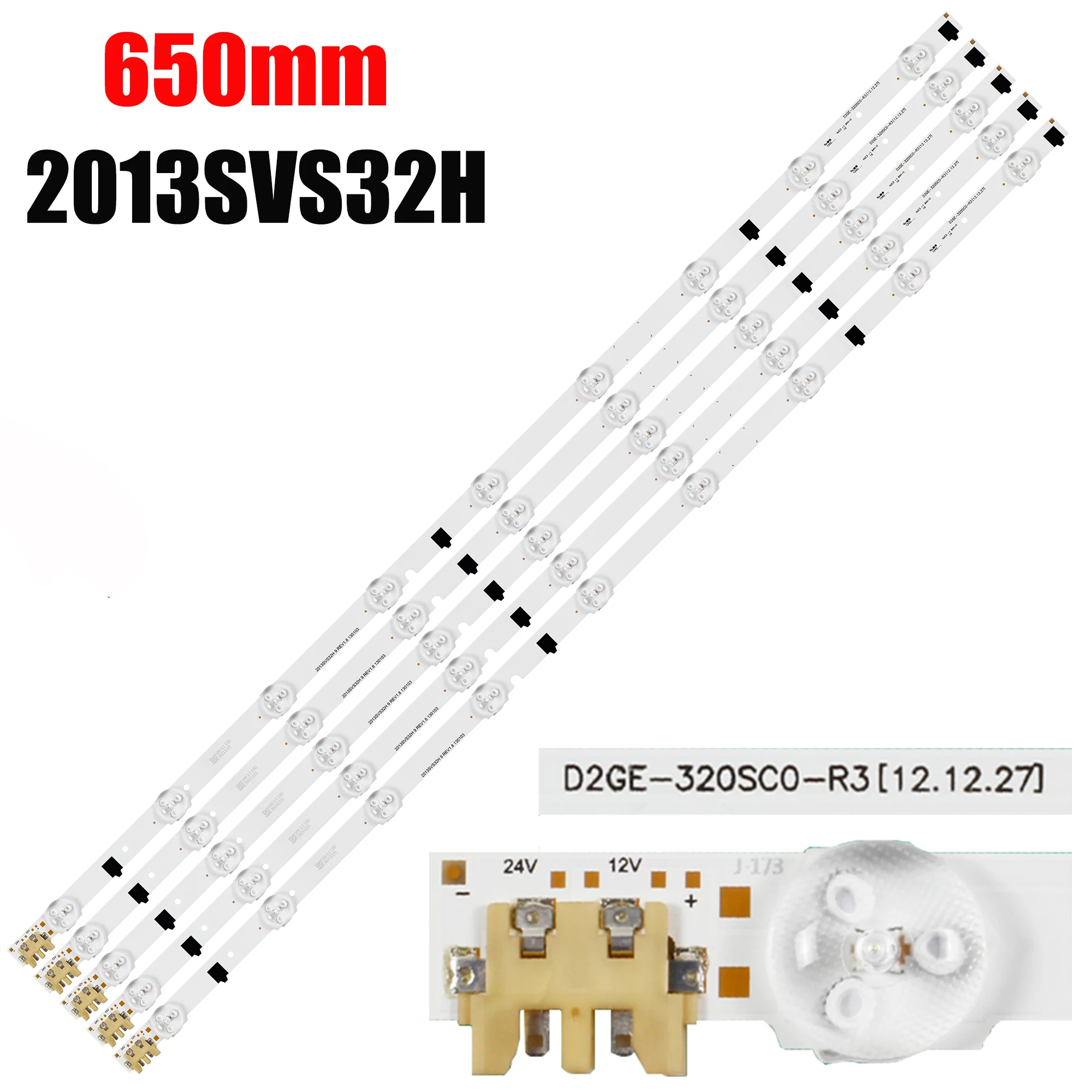 LED شريط إضاءة خلفي ل UE32F4515AK UE32F5000AW UE32F5020AK UE32F5300AK BN96-25300A BN96-25299A 2013SVS32H D2GE-320SC0-R3 #1