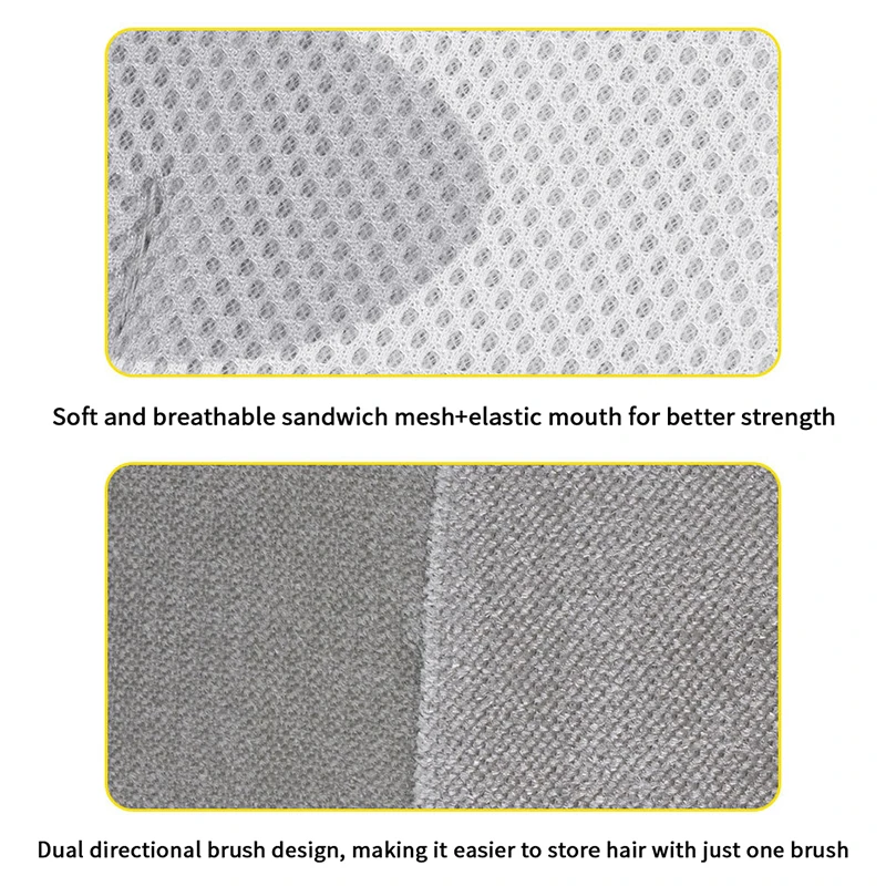 قفازات إزالة شعر الحيوانات الأليفة للقطط والكلاب، فرشاة قفازات إزالة شعر الحيوانات الأليفة الكهروستاتيكية لشعر الحيوانات الأليفة