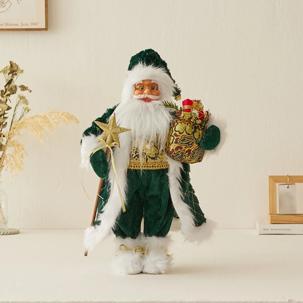 1pc Santa Claus Christmas Doll Party Decorations Props Christmas Tree Ornaments Xmax Gift Christmas Decorations for Home