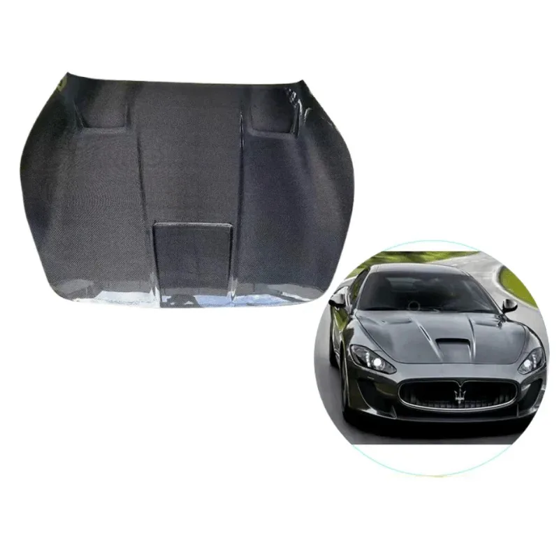 

Auto Carbon Fiber Engine Cover Refit For GT 2014+ Front Bonnet Vents Engine Hood Body Kit Car Exterior Parts Modified