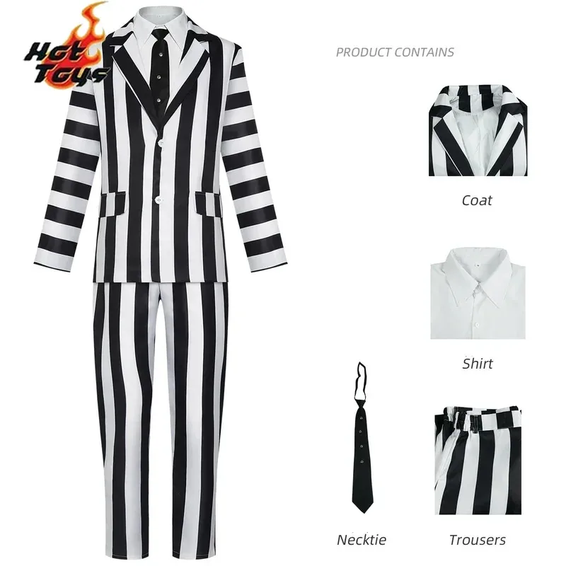 ألعاب ساخنة فيلم بيتل عصير الجهنمية ماستر كوس زي ليديا فستان الزفاف الأحمر تأثيري هالوين النساء الرجال أداء زي