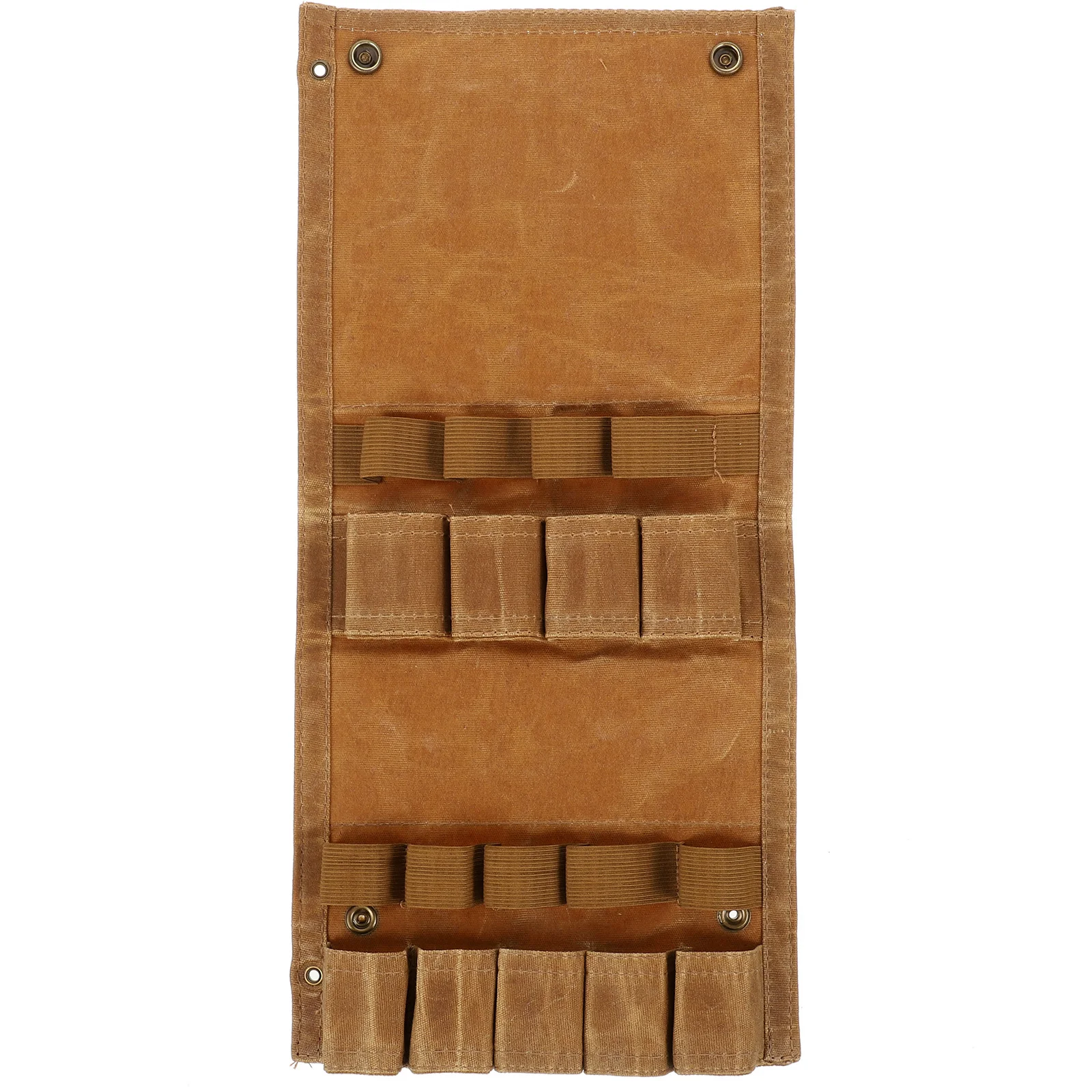 

Canvas Travel Spice Bottle Bag Foldable Lightweight Outdoor Camping Seasoning Holder Portable Picnic Condiment Storage Pouch