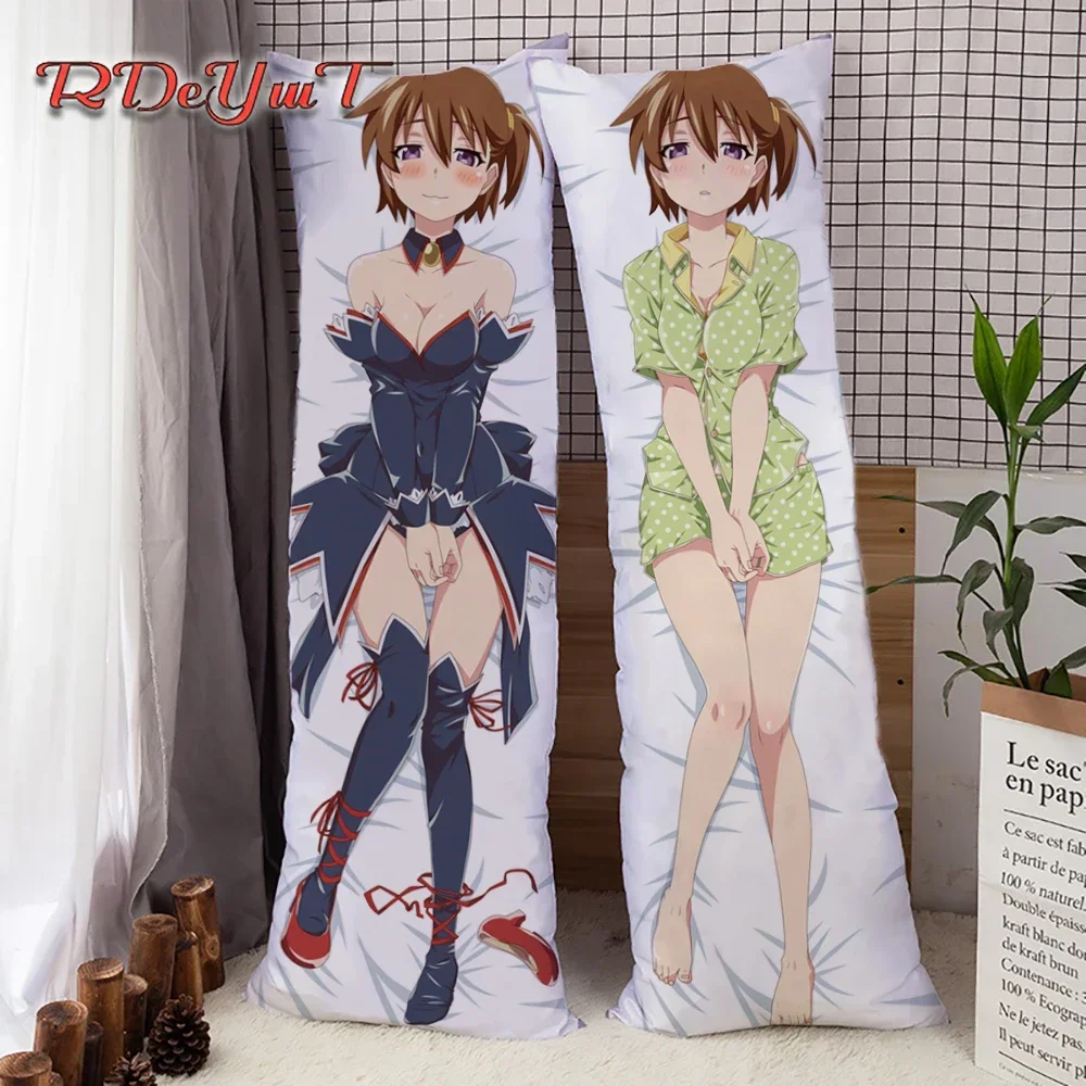 

Japan Anime Dakimakura Higurashi When They Cry Hugging Body Pillow Case Cover Home Bedding Throw Cushion Peach Skin Pillowcases