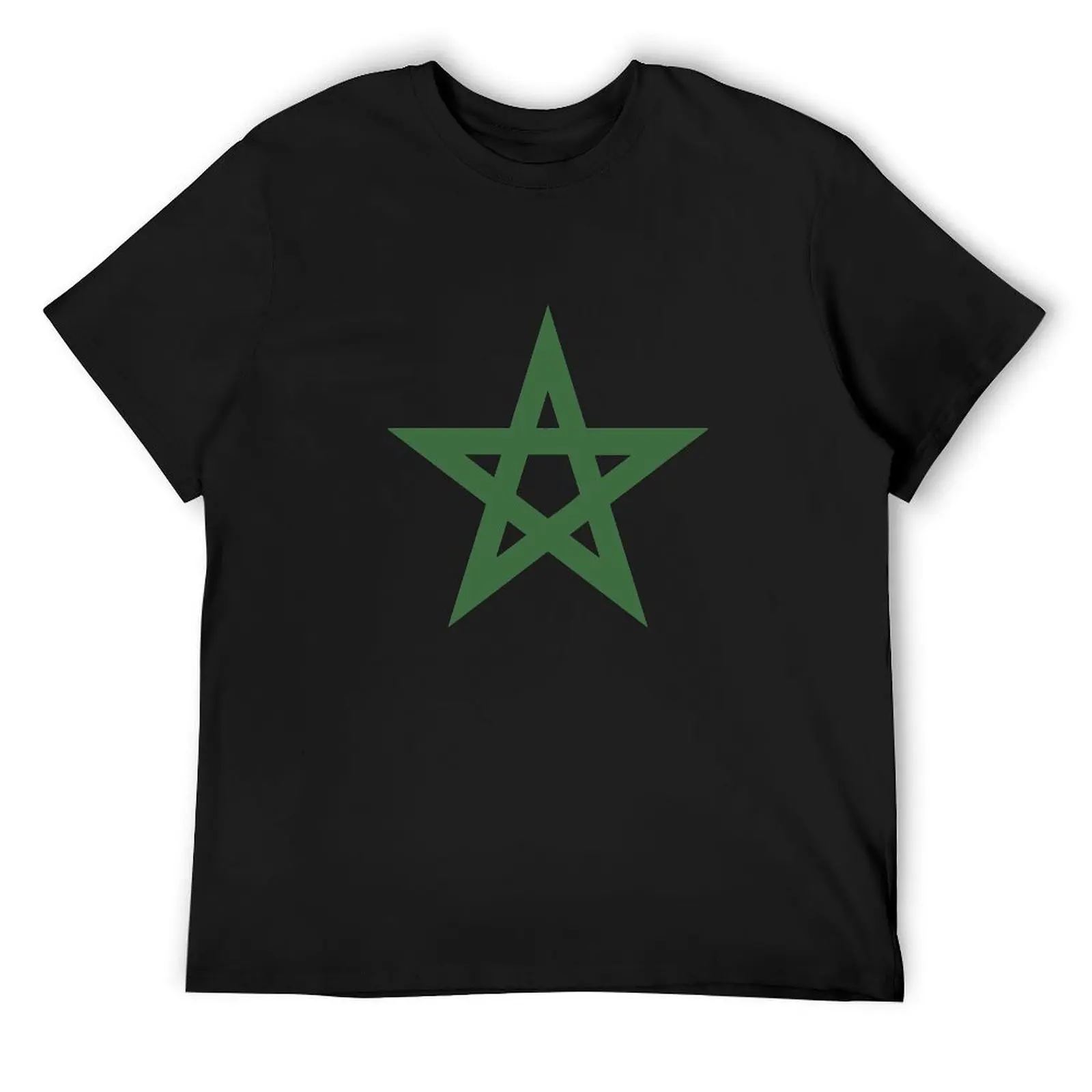 

Flag of Morocco T-Shirt anime tshirt vintage t shirts boys animal print plus size tops men clothing