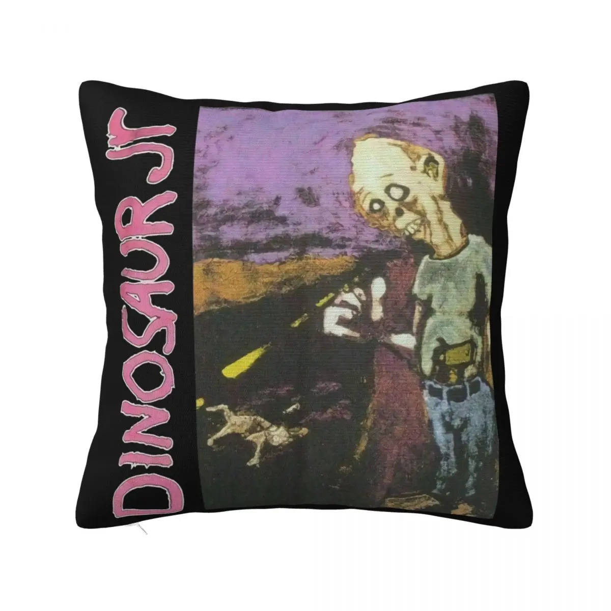 New Indie Band 1993 Dinosaur Jr Black Unisex Cotton S 3Xl Teenage Mens Goth Original Mens Men Swag Pillow Case