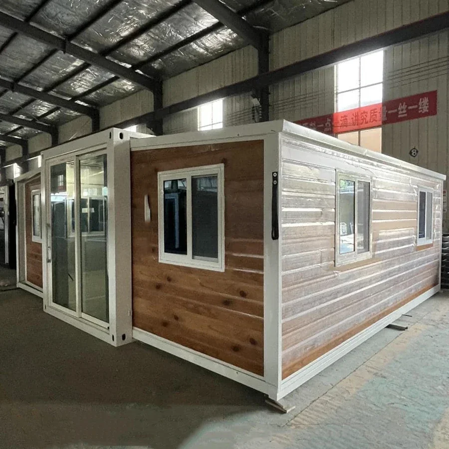 Modern Luxury Design Foldable House Prefabricated Expandable Container House Prefab Modern Modular Villas For Sale