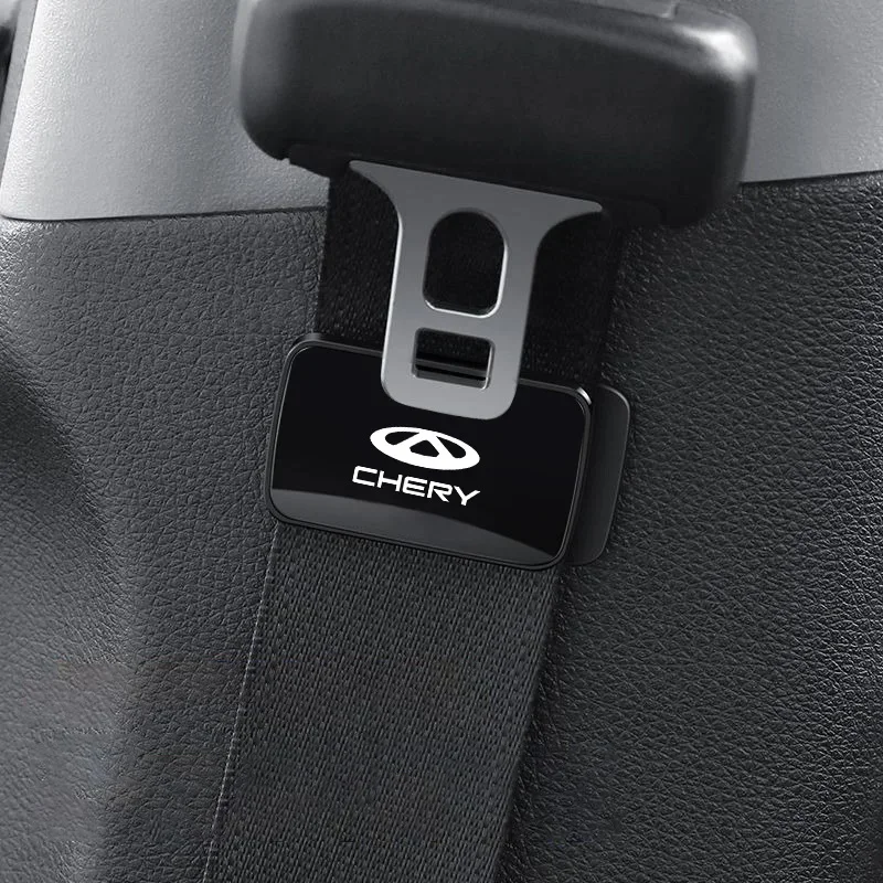 Car Magnetic Adjustable Safety‑Belt Strap Stopper Clip for Chery Tiggo 7 8 9 Omoda C5 Jaecoo J7 J8 Interior Decor Accessory