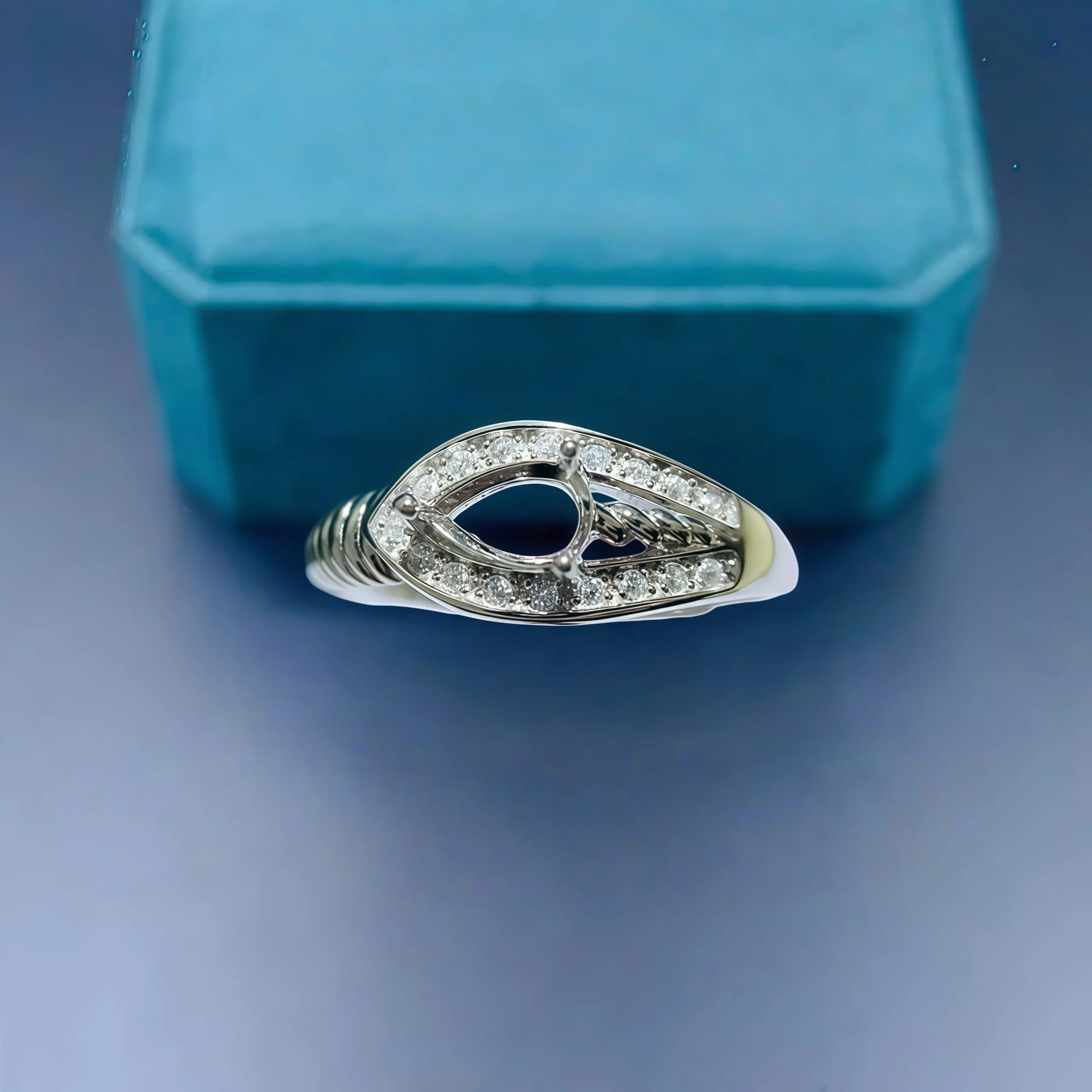 support-de-bague-vide-en-argent-sterling-s925-design-goutte-d'eau-4-6mm-pour-bijoux-de-mariage-elegants-et-personnalisables-pour-femme