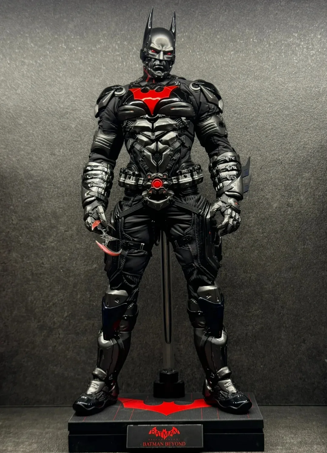 In Stock HOTTOYS HT VGM39 VGM30 Batman Arkham Knight Death Bell Batman Future Edition Action Figure Model Toys