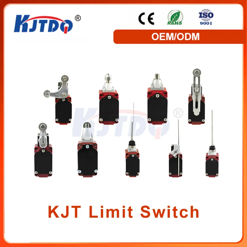 KJT-XWKI IP67 10A 250VAC Zinc Alloy Double Circuit Type 550℃ High Temperature Limit Switch Schmersal Shockproof