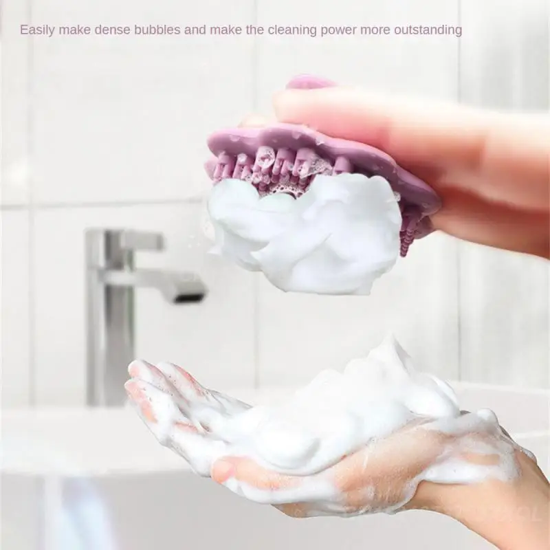 1/2/3PCS Silicone Face Brush Easy To Clean Compact And Mini Useful Wear-resistant Face Washing Tools Face Brush