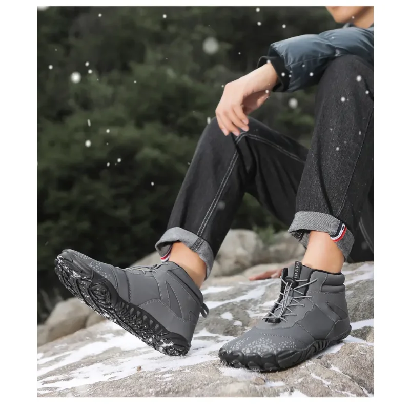 2025 새로운 야외 면화 커플 하이 탑 스노우 부츠 커플 운동화 남성 운동화 여성