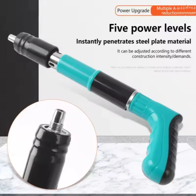 Mini Nail Gun Adjustable Ceiling Tool Fixer Nail Gun for Home Decoration Nail Driver
