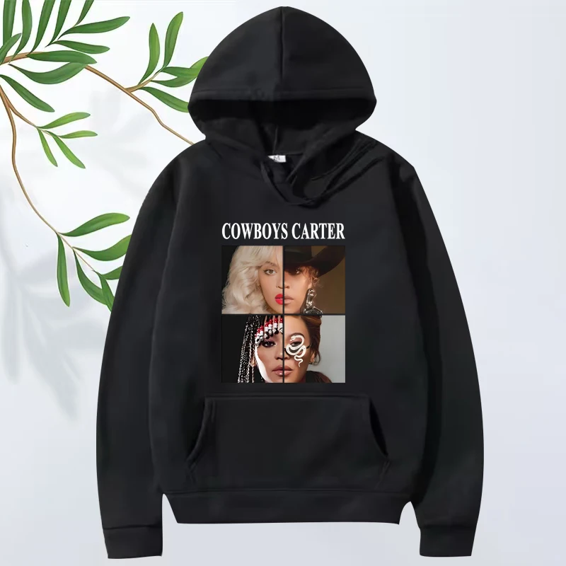 

Beyonce Cowboy Carter Tour 2025 Concert Essential hoodie men women vintage cool top Long sleeve Graphics oversized hoodie unisex