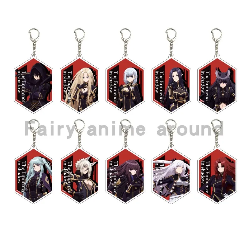 Anime Keychain Doll Claire Kageno Epsilon Acrylic Keyring Bag Pendant for Gift