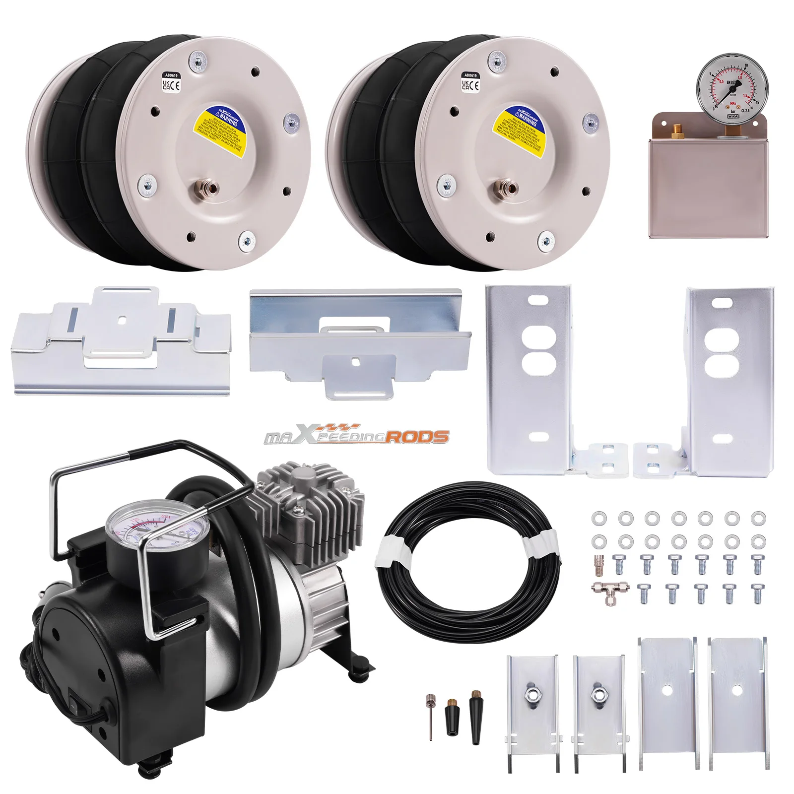 Air Suspension Bellows + Compressor Kit for Mercedes-Benz Sprinter 2006-2022