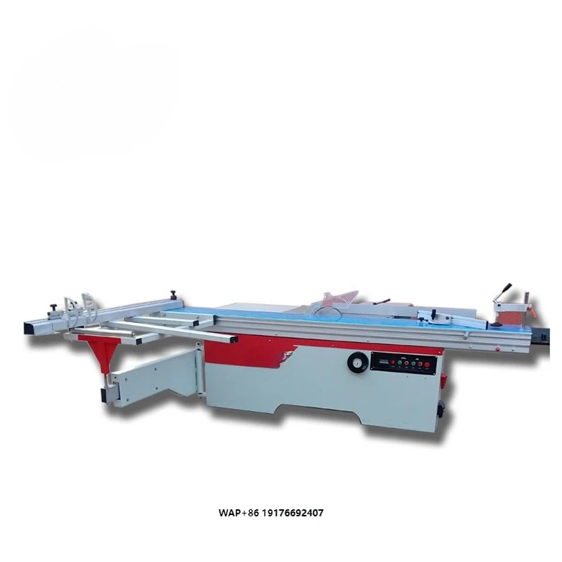 Sliding Table Saw and High Precision 90 Degree and 45 Degree Altitude Woodworking Machinery Sliding Table Saw