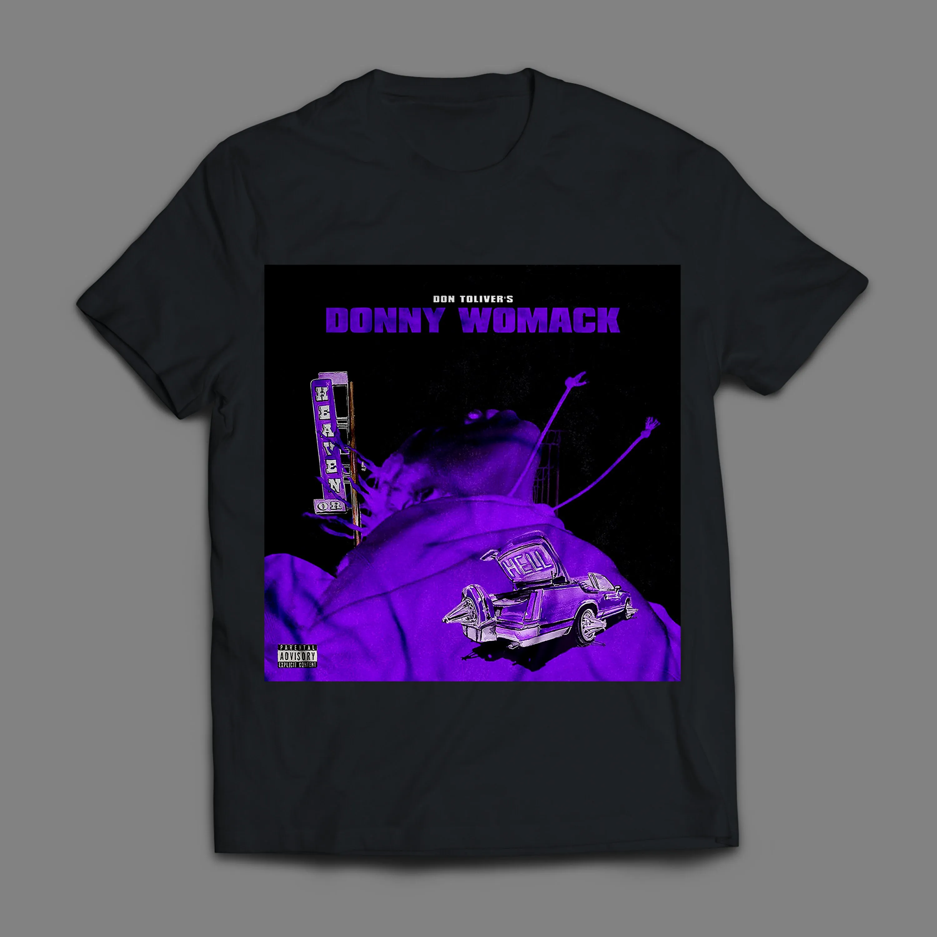 Don Toliver Donny Womack Heaven Or Hell Lovesick Album t-shirt en coton lourd