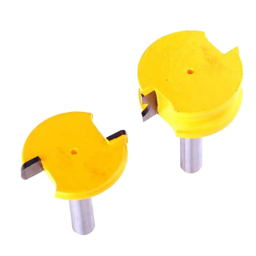 Anti Kickback Canoe Joint Router Bit Flute and Bead Wood Milling Cutter for Plywood Softwood Hardwood