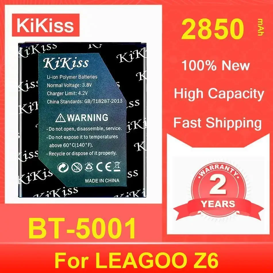 

Kikiss Battery 2850Mah BT-5001 For LEAGOO Z6