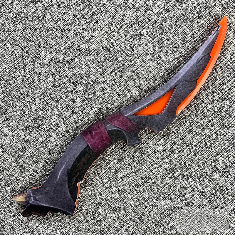 Figurine de jeu VALORANT 34cm, lame de nuit, périmètre, modèle en métal, accessoires artisanaux, décoration de bureau, ornements, cadeaux d'anniversaire, jouets