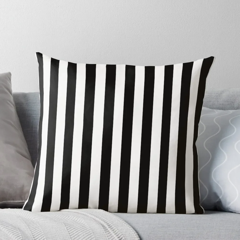 

Black White Striped Pillow Cushion Cover Skirt Throw Pillow Cushions Luxury Living Room Decorative Cushions