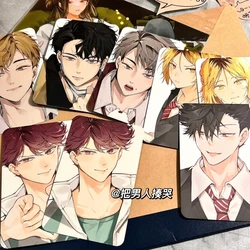 9Pieces/Lot Not Original Anime Haikyuu すがわら こうし/Kenma Kozume Tobio Kageyama 3Inch Small Cards Fans Gift