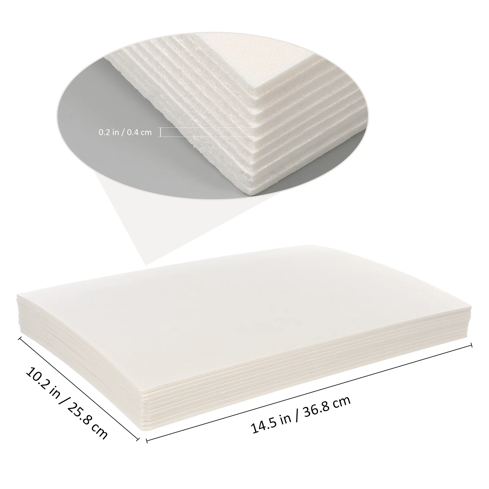 

10 pcs Blow Molding Board Plastic Blank Poster Board 8K Size For Diy Craft Printmaking Presentation Display Sheets Art Supplies