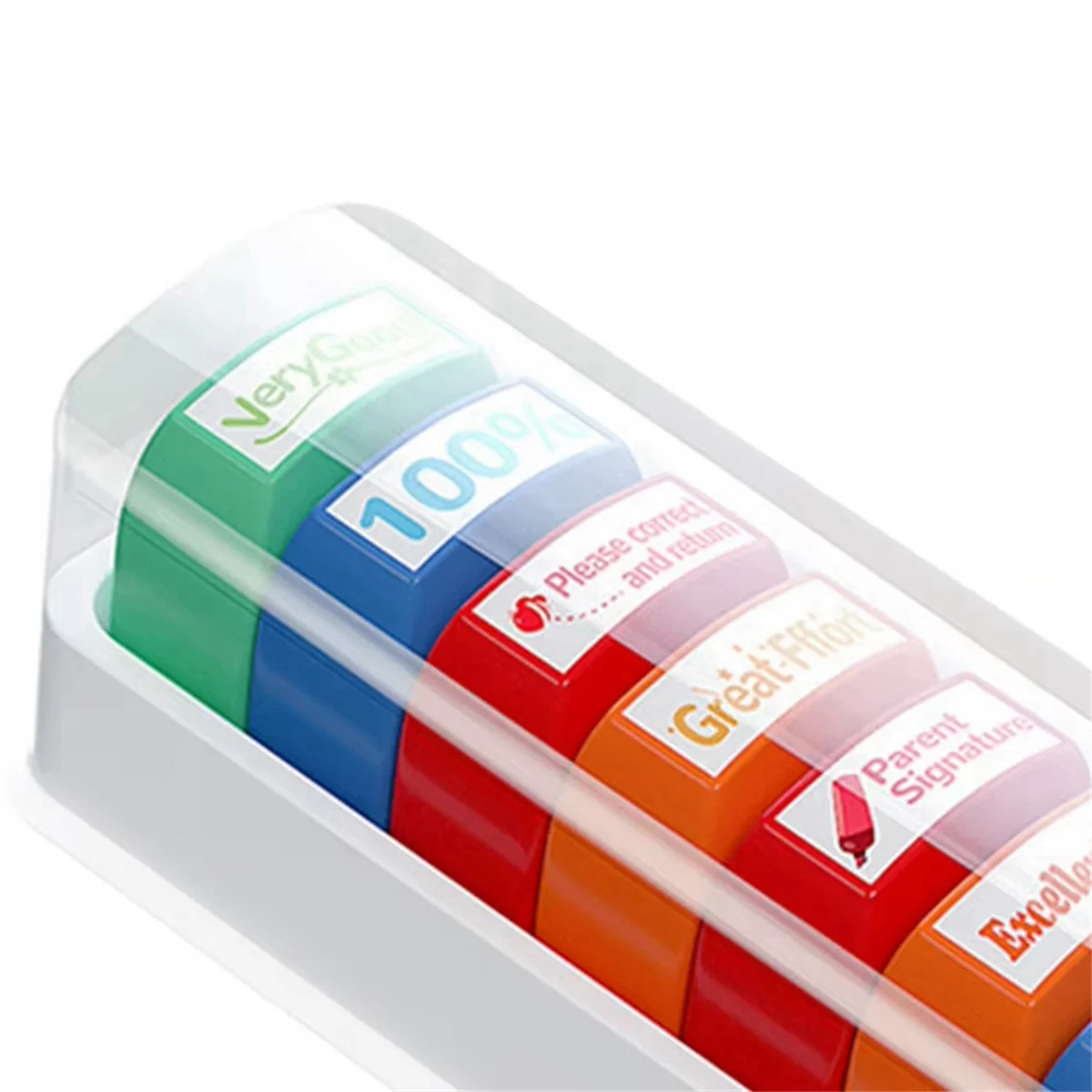 طوابع المعلم ABXHH تشجع الطلاب على طباعة طوابع الدرجة الخاصة بهم والطوابع الإنجليزية والتعليقات