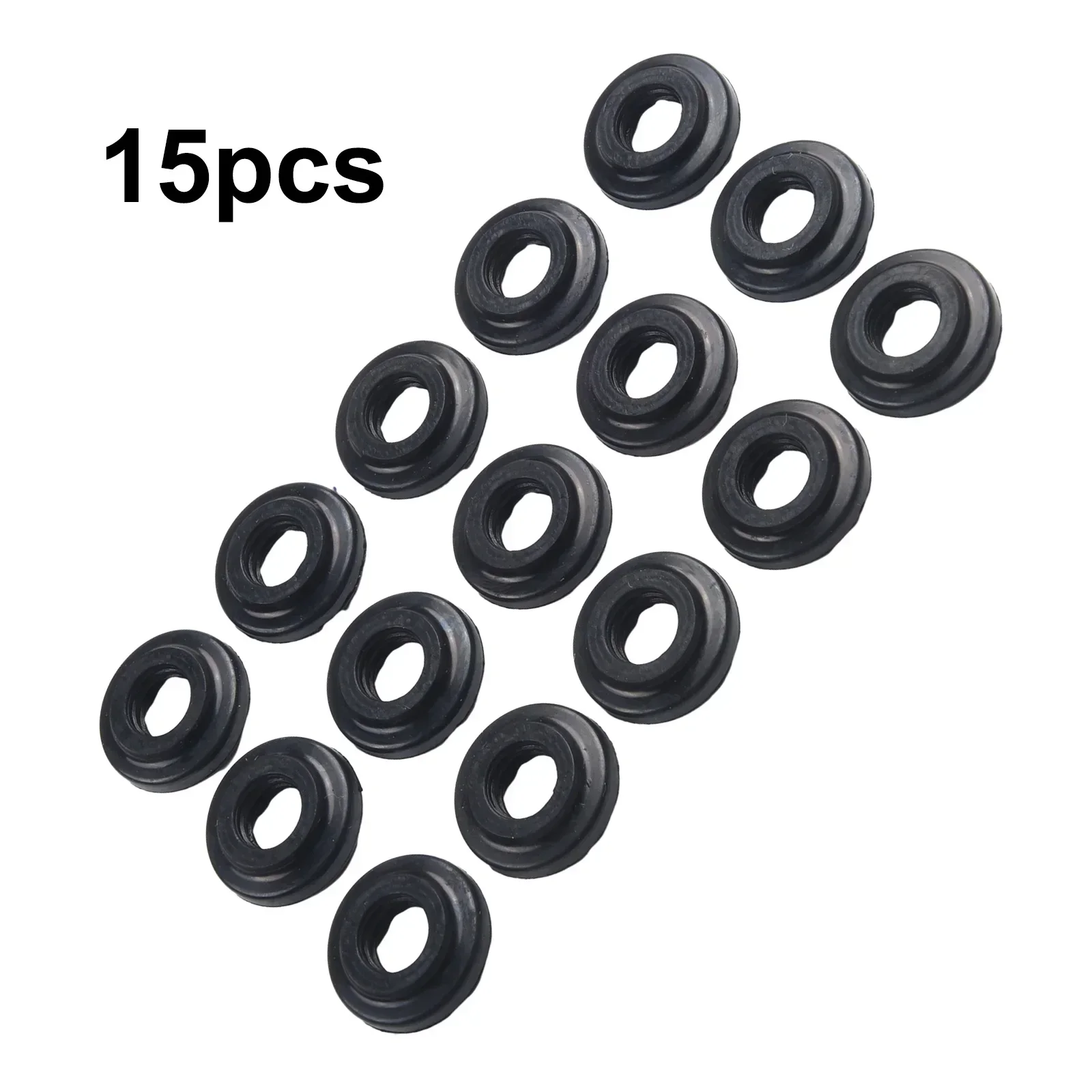 15 Pcs Engine Valve Cover Gaskets 11121437395 For E39 E46 E53 E60 Rubber Direct Replacement Gasket Screw Sealing Ring