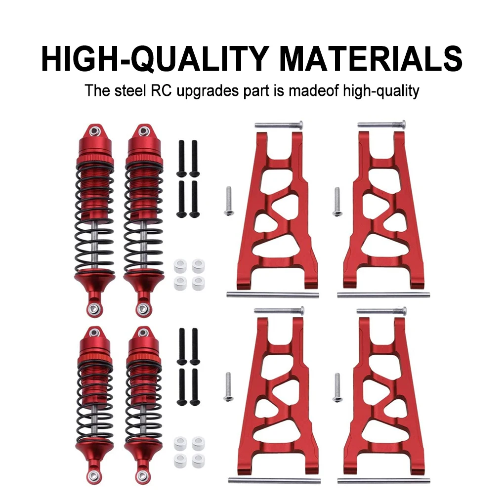 Dla 1/10 TRAXXAS 1/10 RC SLASH 4x4 RC Akcesoria samochodowe Aluminiowe ramię wahadłowe Osłona podwozia Mocowanie wstrząsowe RC Część samochodowa