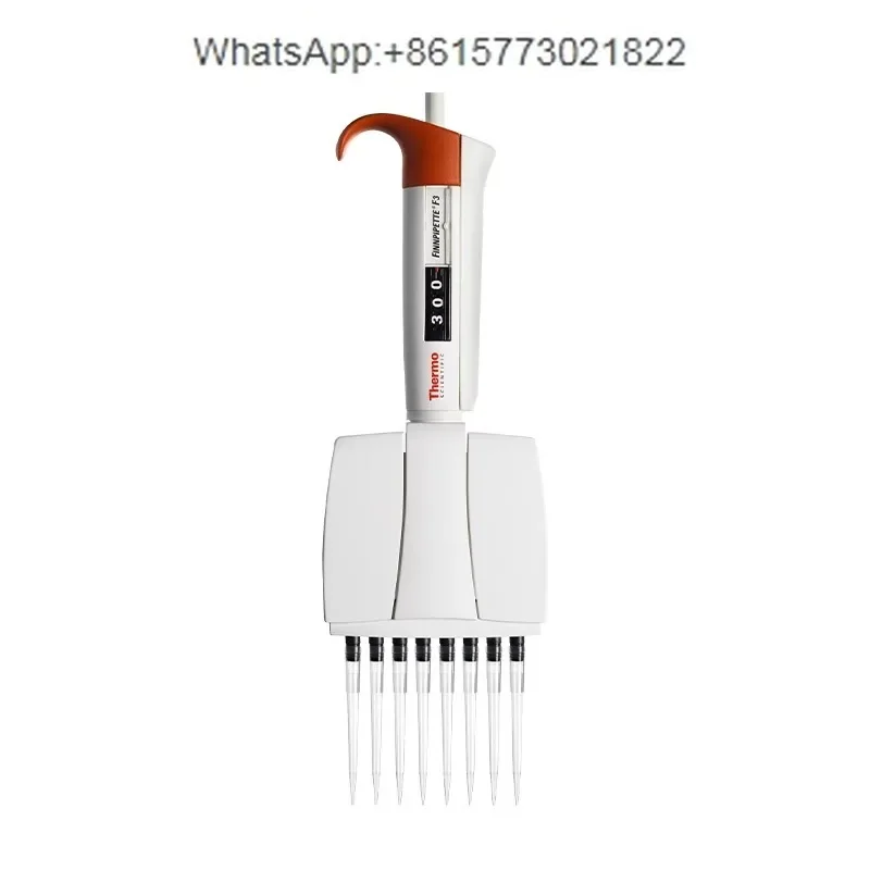 ماصة ثيرمو فيشر العلمية ثمانية قنوات اثني عشر قناة F3 ماصة صغيرة قابلة للتعديل يدويًا 5-300ul #1