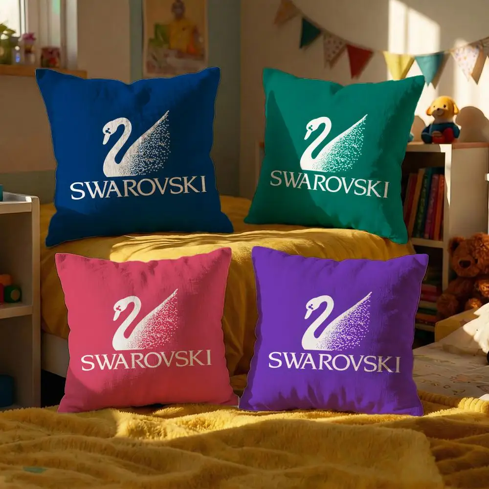 

Роскошные декоративные наволочки Swarovski для подушек, чехлы для дивана 50x50, 4 штуки, 45x45, 40x40, наволочки