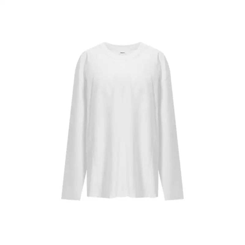 Jiezhan Men's Clothing | Street-style Retro Deconstructed Patchwork Long-sleeve T-shirt, 26th Autumn New Arrival,