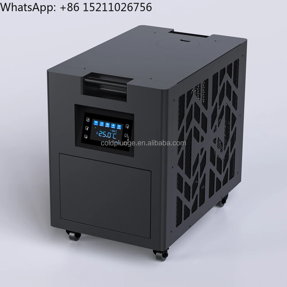 Syochi Hot Sale Sport Recovery Water Cooling Cold Water Plunge Tub Chiller Ozone Filter Sports for Ice Bath