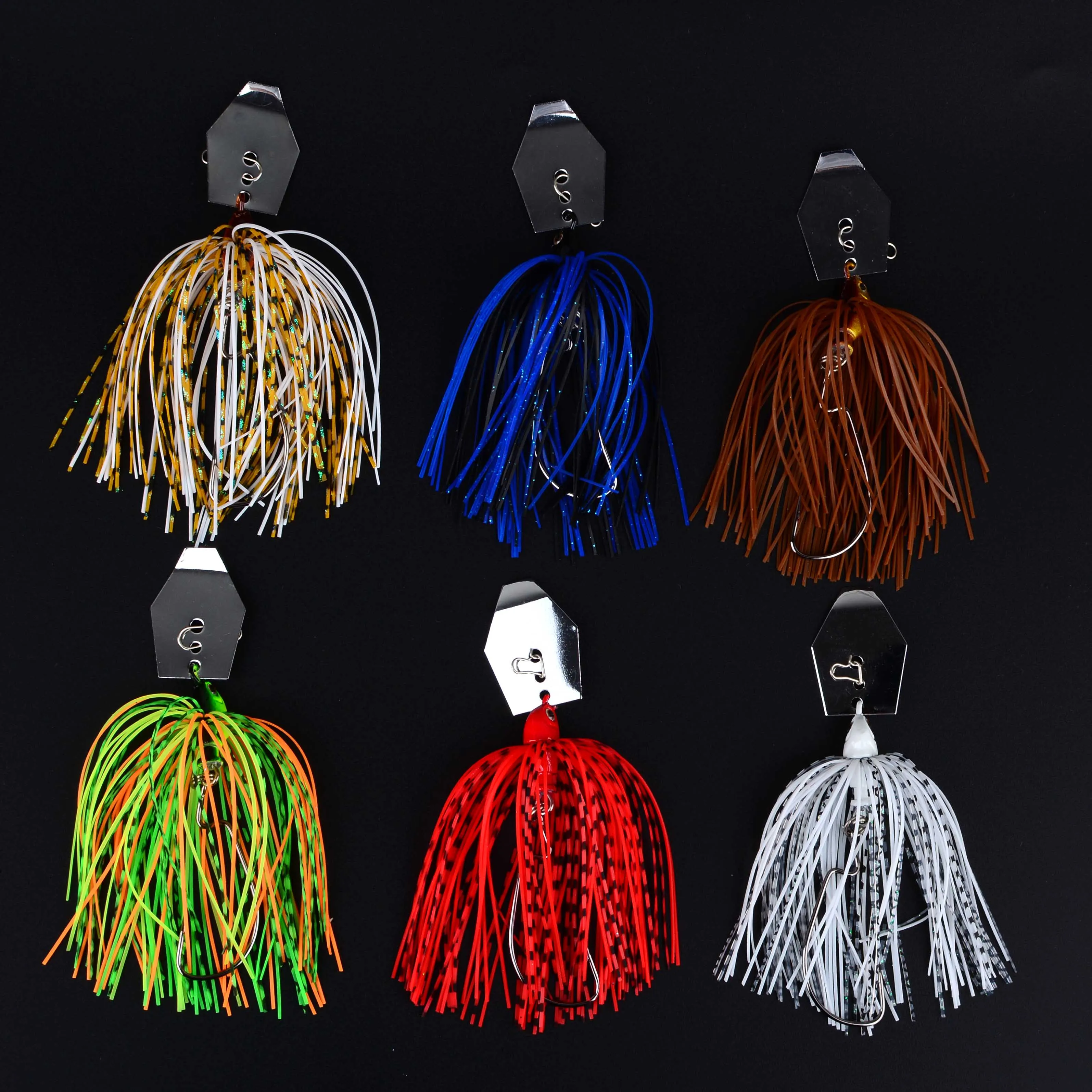 12,5g Chatter Bait Spinnerbait Weedless Angelköder Wobbler Chatterbait für Barsch, Hecht, Zander – Angelköder – Detail 6