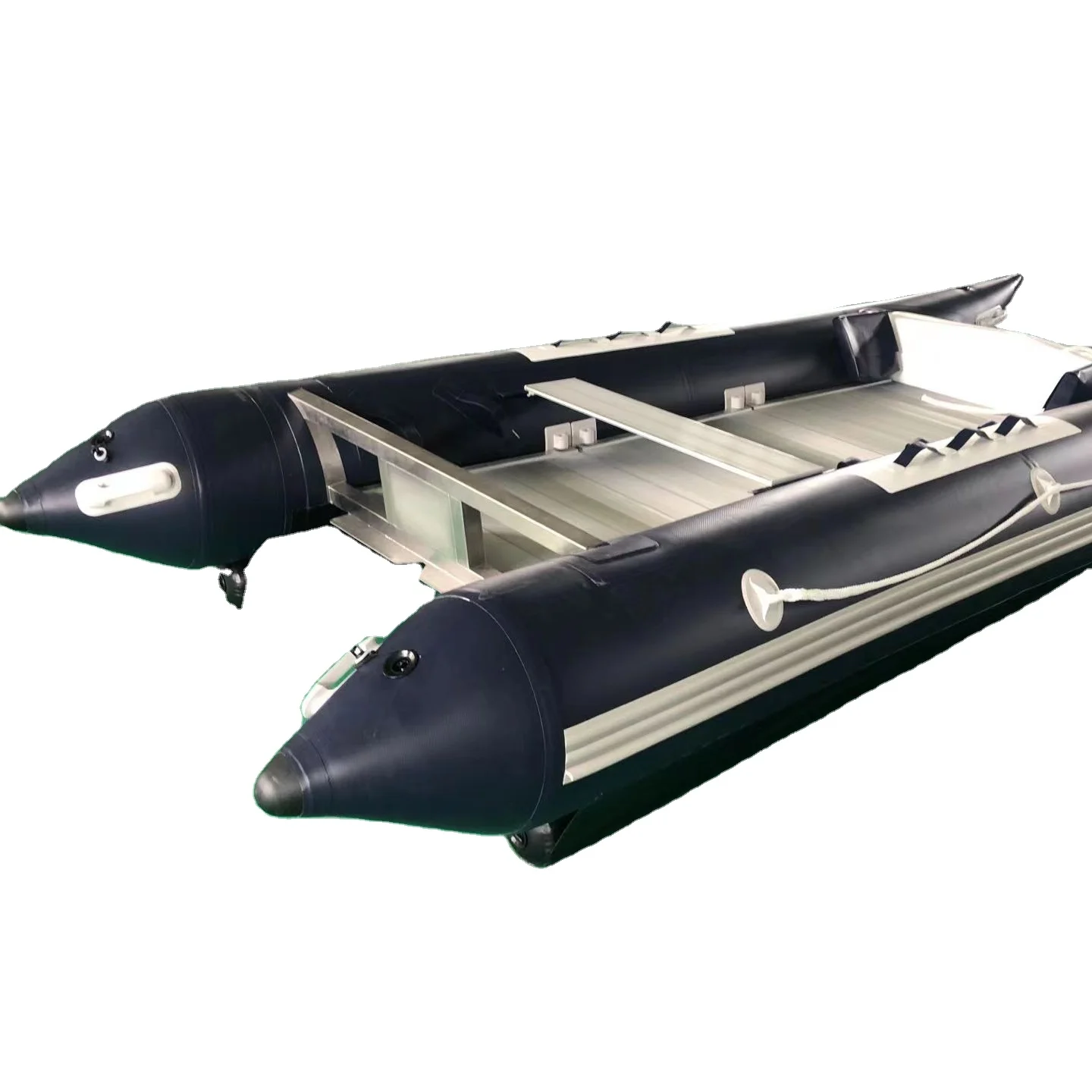 High Quality Customized Hypalon Catamaran Inflatable Boat Electric Motor Inflatable Boat